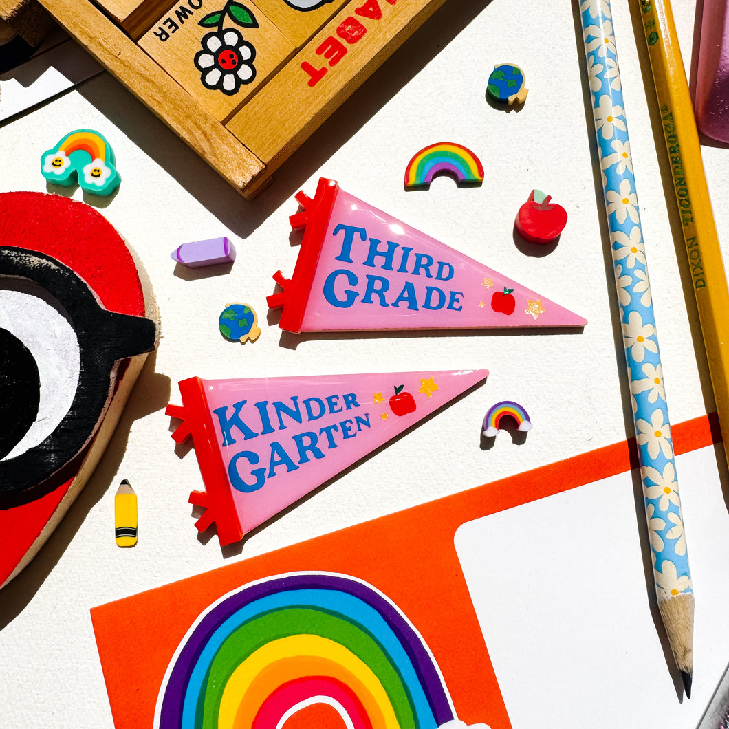 Grade School Pennant Preorder