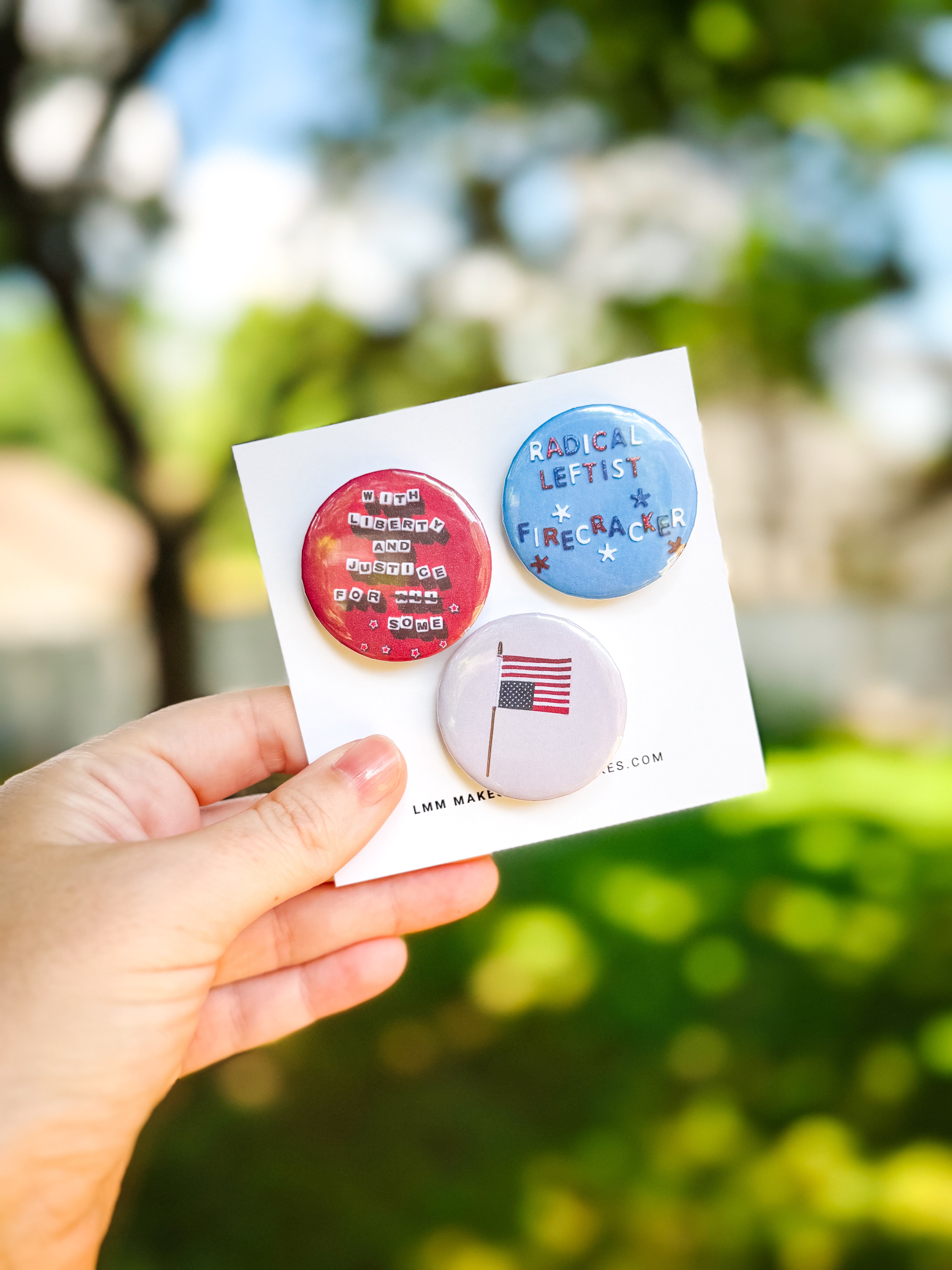 RESIST button pack – LMM Makes